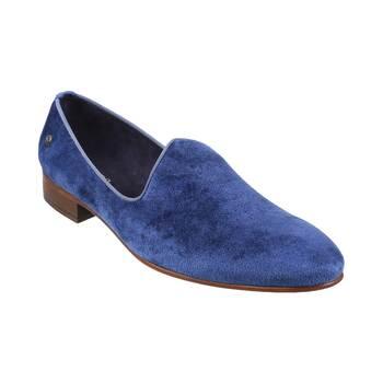 Metro Navy-Blue Party Moccasin