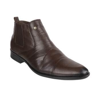 Mochi Brown Formal Boots