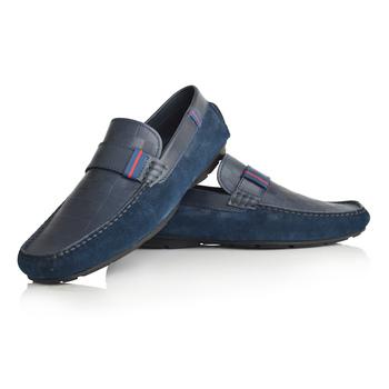Language Navy-Blue Casual Loafers