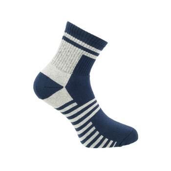 Metro Blue Mens Socks Half Length