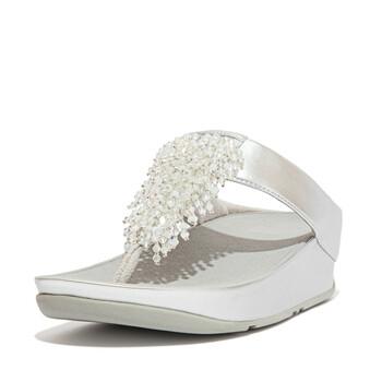 FitFlop Silver Casual Slippers