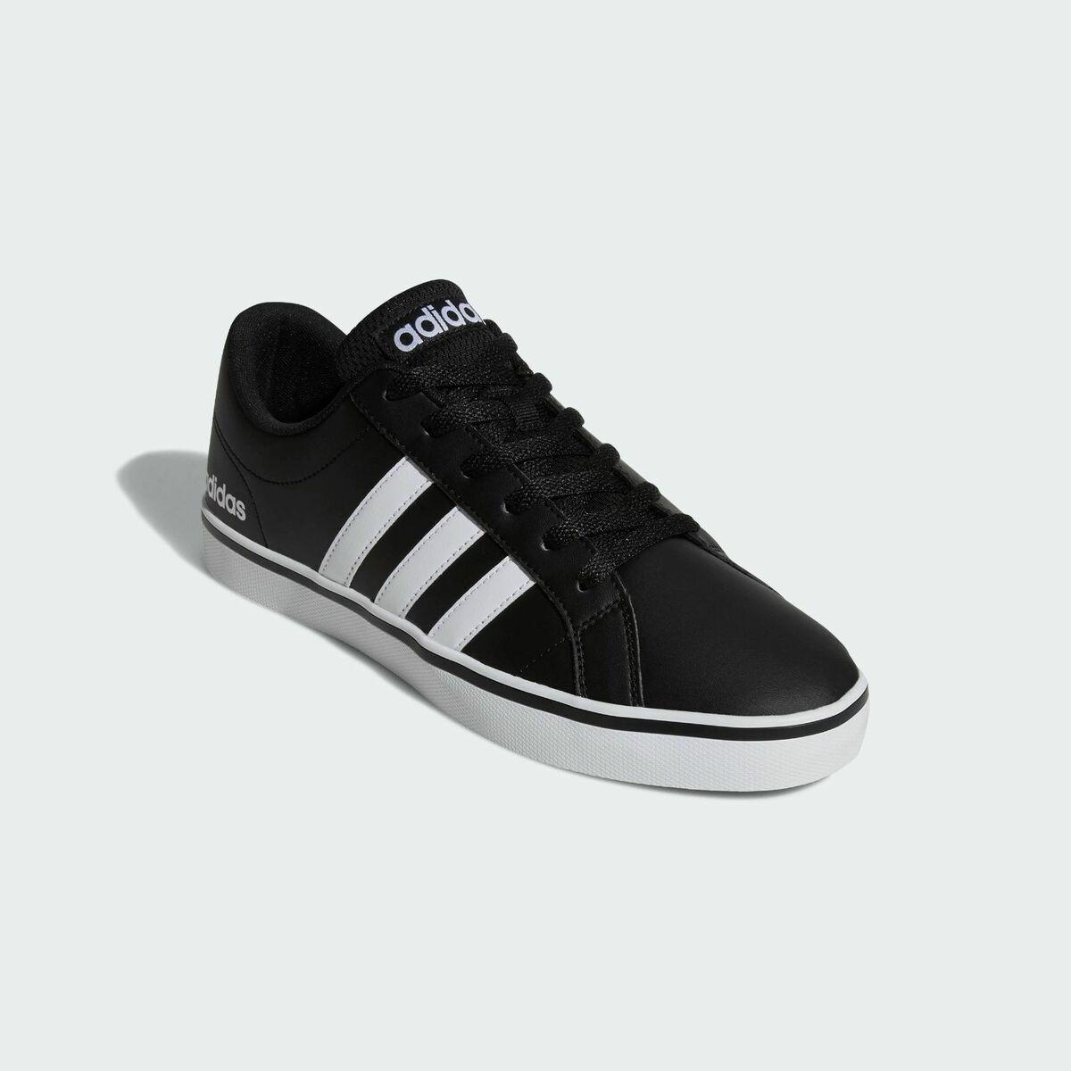 adidas black casual sneakers