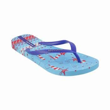 Hotmarzz Blue Casual Slippers