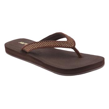 Solethreads Brown Casual Slippers