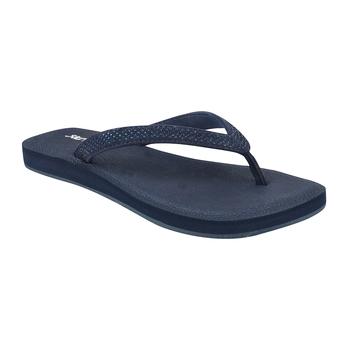 Solethreads Navy-Blue Casual Slippers