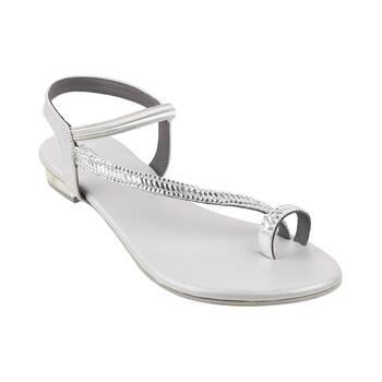 Metro Silver Party Sandals