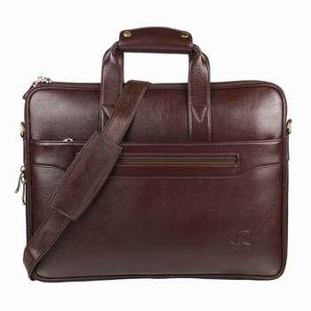 Mochi Brown Mens Bags Leather Bags