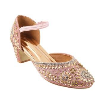 Princess Rose-Gold Party Sandals