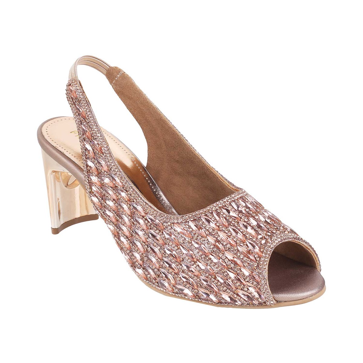 Buy Princess Rose-Gold Wedding Sandals 