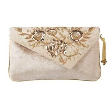 Metro Antique-Gold Hand Bags Clutches