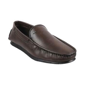 Metro Brown Casual Loafers