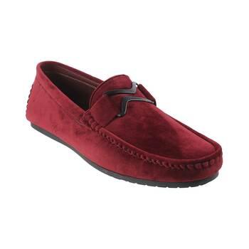 Metro Red Casual Loafers