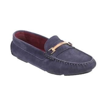 Davinchi Navy-Blue Casual Loafers